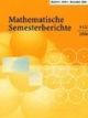 Mathematische Semesterberichte