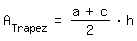 Flächeninhalt Trapez