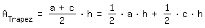Flächeninhalt Trapez